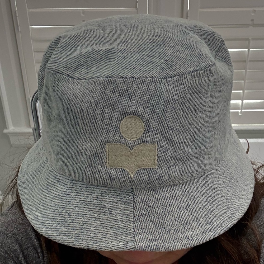 Isabel Marant Denim Bucket Hat